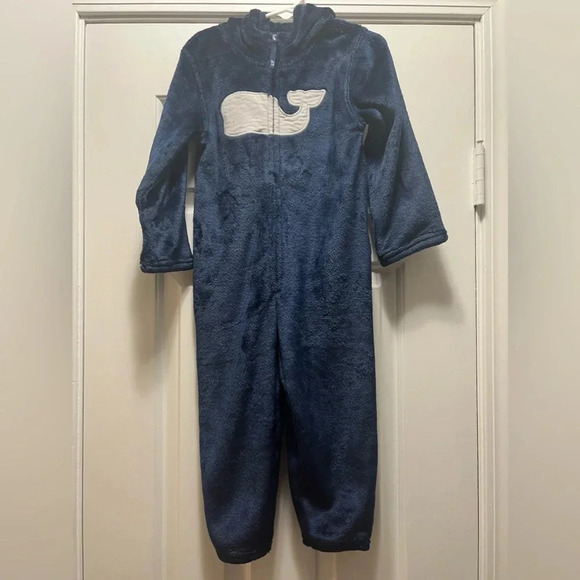 Vineyard Vines Boys Jumpsuit Romper Hooded 2T NWOT - Picture 1 of 3